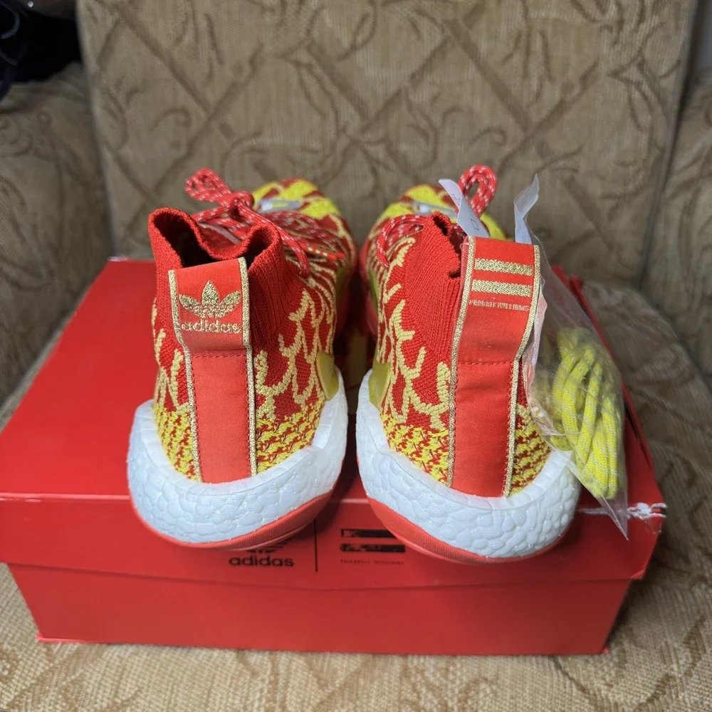 Adidas Pharrell x Crazy BYW Chinese New Year Sneakers Men's 10.5 Ambition EE8688
